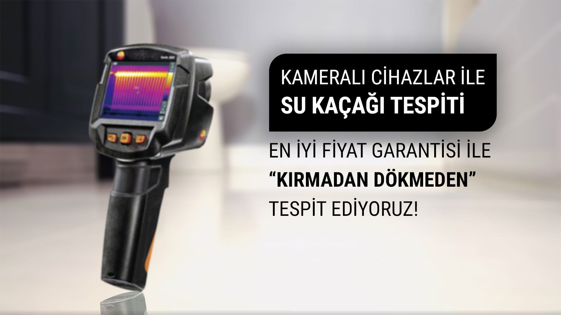 Kemer Su Kaçağı Tespiti